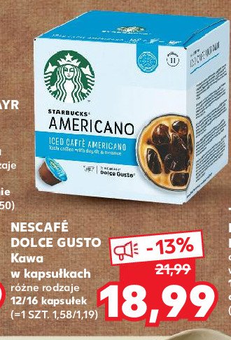Kawa STARBUCKS AMERICANO promocja