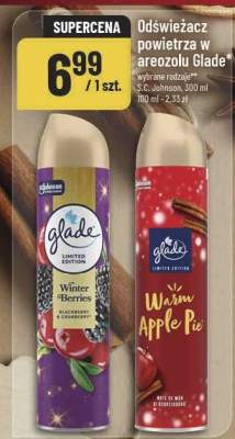 Odświeżacz powietrza w areozolu wybrane rodzaje Glade promocja w POLOmarket