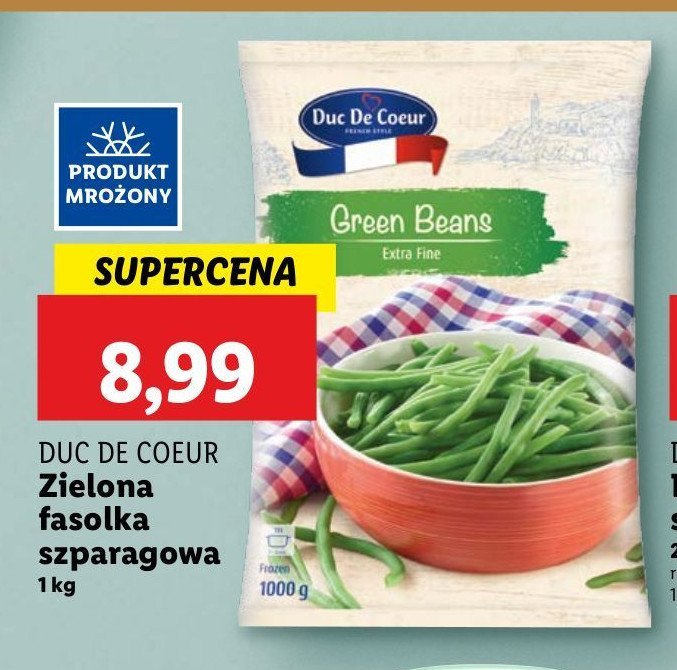 Fasolka zielona ca艂a Duc de coeur promocja