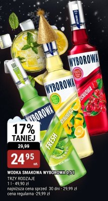 Wódka smakowa Wyborowa 0,5l promocja w bi1