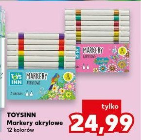 Markery dekoracyjne Toys inn promocja w Kaufland