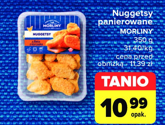 Nuggetsy z kurczaka Morliny promocja