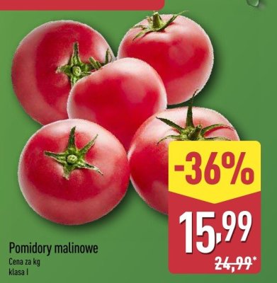 Pomidory malinowe promocja w Aldi
