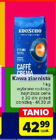 Kawa strong EDUSCHO CAFFE CREMA promocja