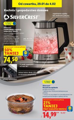 Naczynie do zapiekania Silvercrest promocja w Lidl