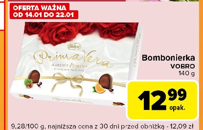 Bombonierka Vobro prima vera promocja w Carrefour Express