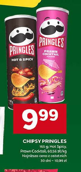 Chipsy hot & spicy Pringles promocja