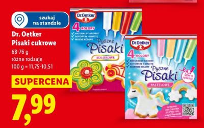 Pisaki cukrowe  promocja w Lidl