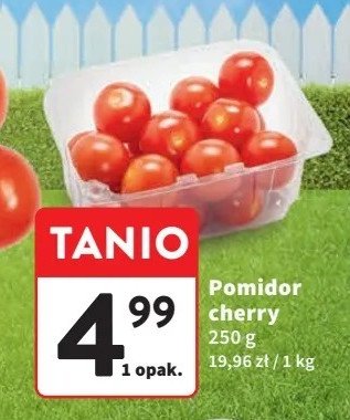 Pomidorki cherry promocja w Intermarche