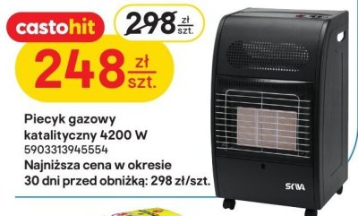 Piecyk gazowy katalityczny Sena promocja w Castorama