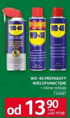 Preparaty wielofunkcyjne WD-40 • różne rodzaje promocja w Selgros