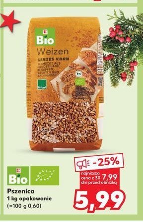 Pszenica K-classic bio promocja w Kaufland