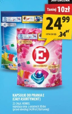 Kapsułki do prania E (cały asortyment) 22-pack Henkel promocja w Arhelan