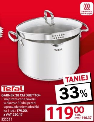Garnek Tefal 26cm Duetto+ promocja w Selgros