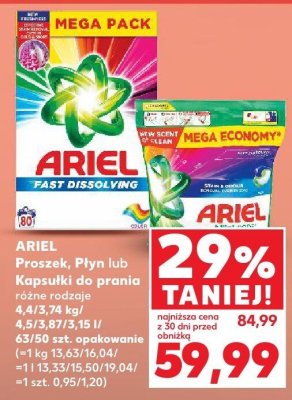 Proszek do prania różne rodzaje promocja w Kaufland