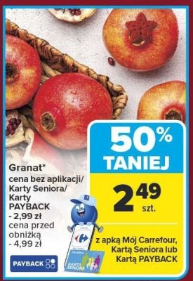 Granat promocja w Carrefour Market