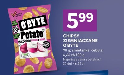 Chipsy ziemniaczane śmietanka-cebulka promocja w Stokrotka