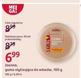 Guma do kreatywnej stylizacji ekstremalne utrwalenie Joanna promocja