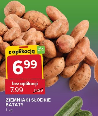 Ziemniaki słodkie bataty promocja w Stokrotka