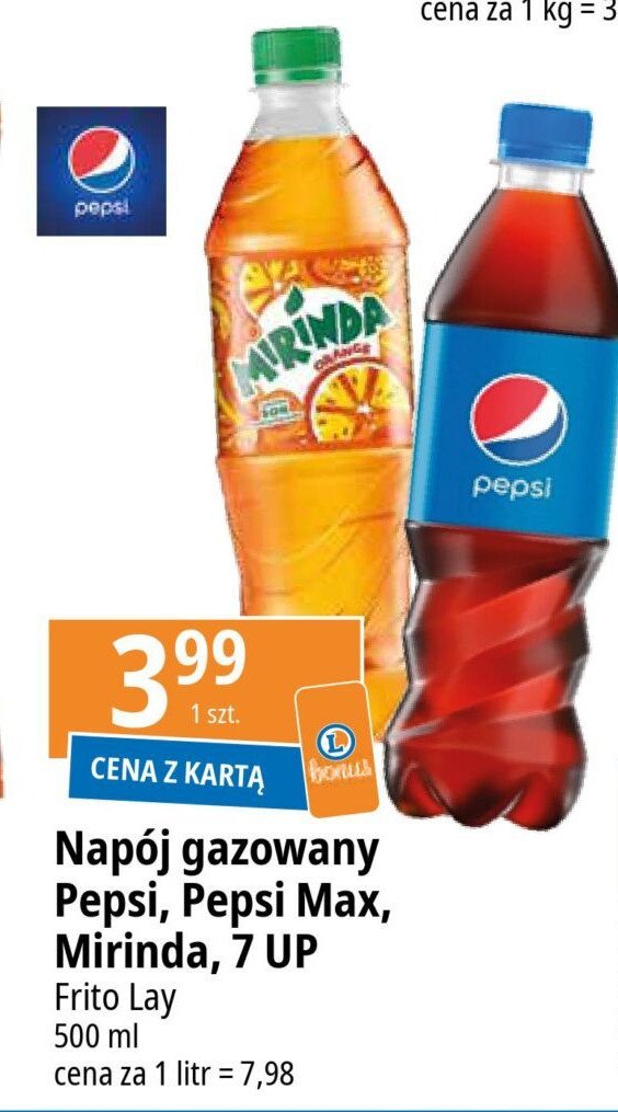 Napój Pepsi max promocja w Leclerc