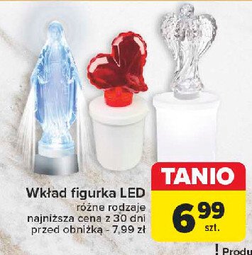 Figurka led anioł z wkładem promocja