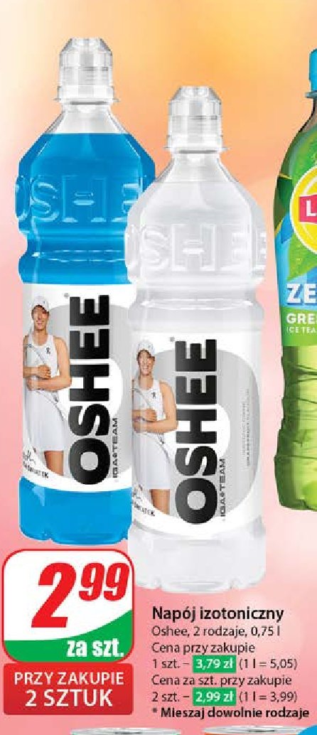 Napój izotoniczny wieloowocowy Oshee promocja