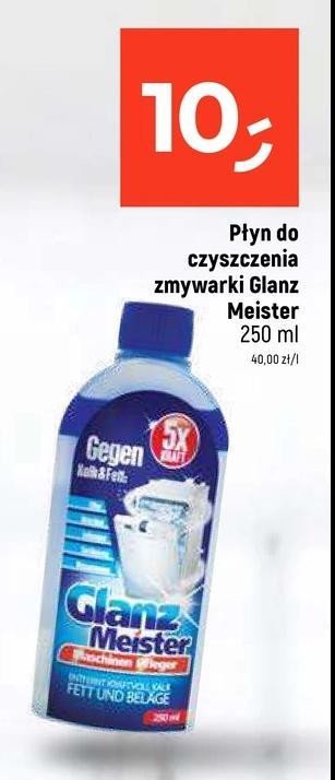 Czyścik do zmywarki Glanzmeister promocja