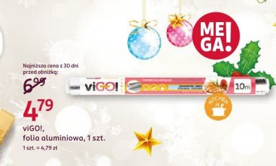 Folia aluminiowa, 1 szt. promocja w Rossmann