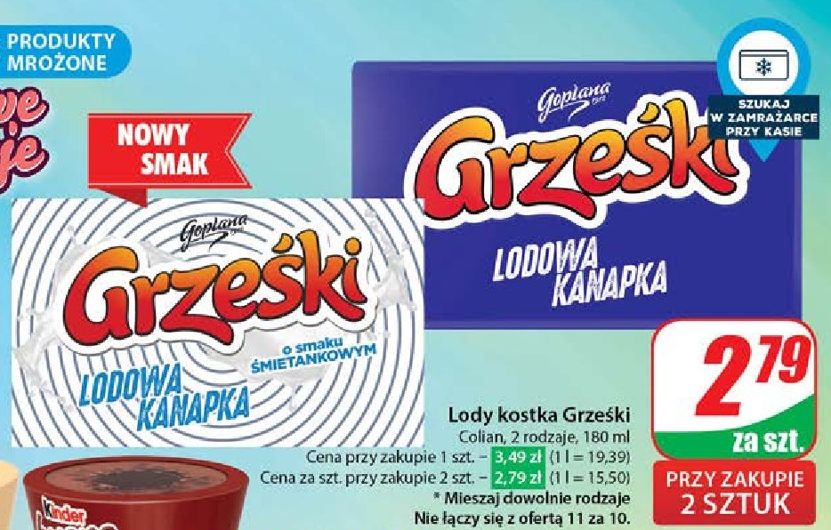 Lody Grześki promocja