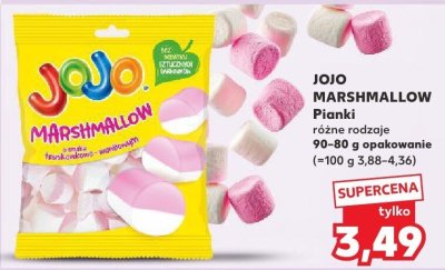 Pianki Marshmallow Jojo różne rodzaje 90-80 g promocja w Kaufland