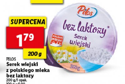 Serek wiejski bez laktozy Pilos promocja