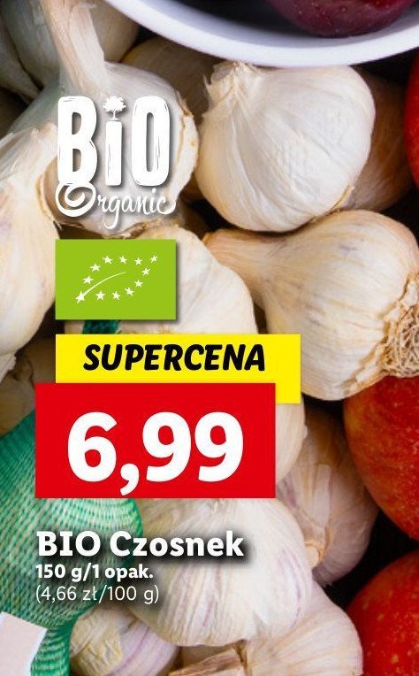 Czosnek bio Bio organic promocja