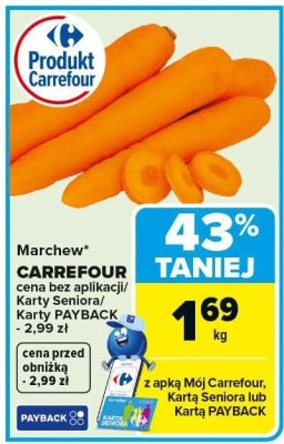 Marchew CARREFOUR promocja w Carrefour