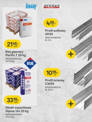 Profil ścienny CW50 promocja w Castorama