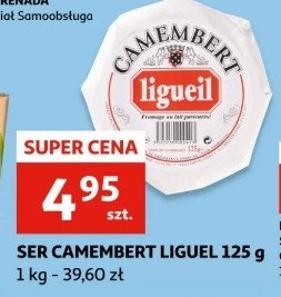 Ser pleśniowy camembert LIGUEIL promocja w Market Point