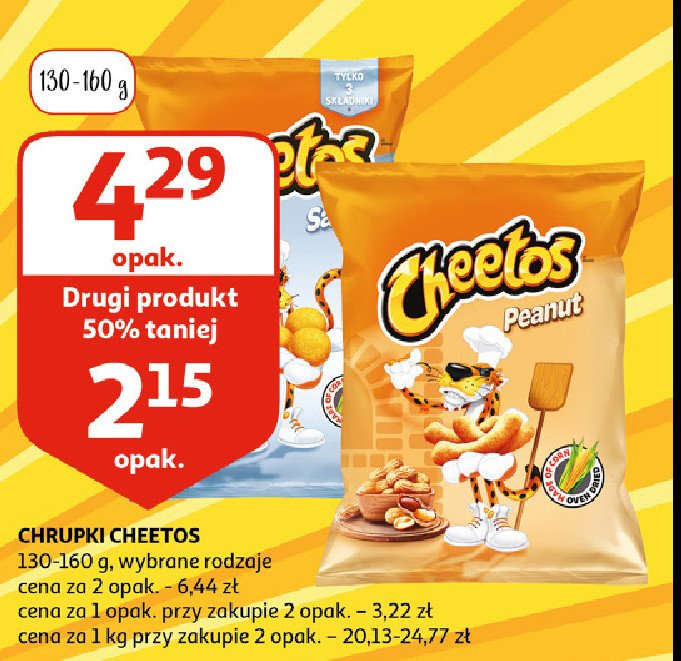 Chrupki orzechowe Cheetos Frito lay cheetos promocja