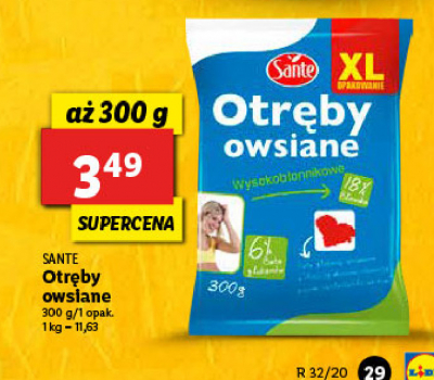 Otr臋by owsiane wysokob艂onnikowe Sante promocja