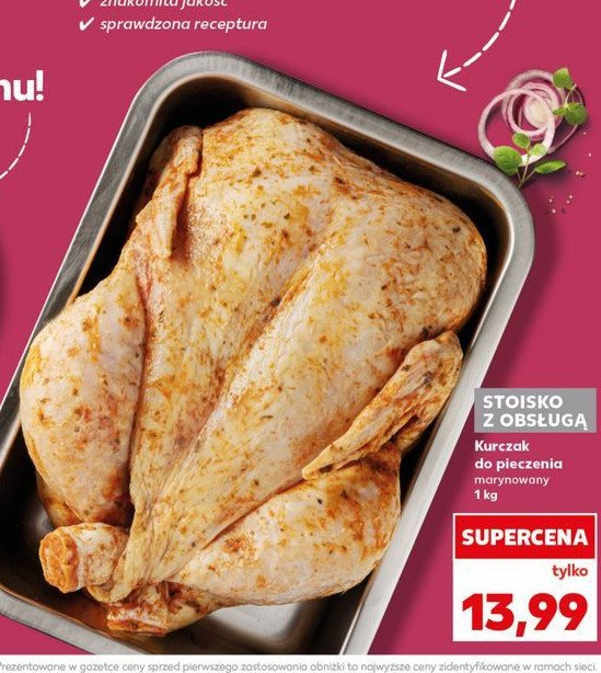 Kurczak do pieczenia promocja w Kaufland