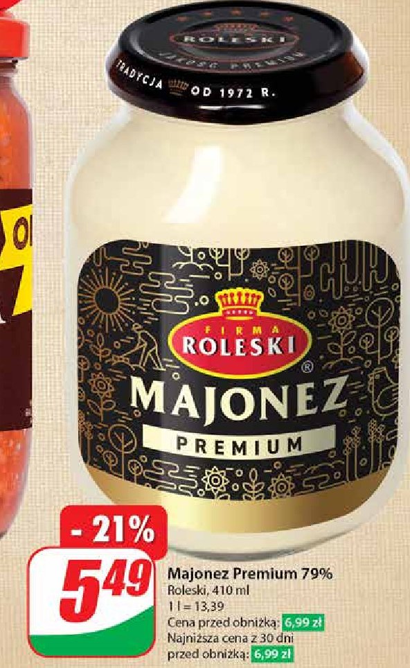 Majonez premium original Roleski promocja