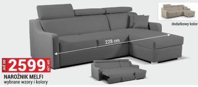 Narożnik MELFI promocja w Merkury Market