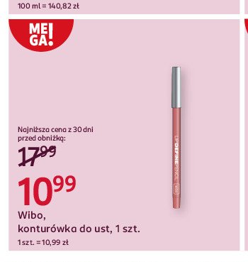 Konturówka i cień rozświetlający 2w1 WIBO COLOR SHINE promocja w Rossmann