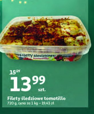 Filety 艣ledziowe tomatillo Komersmag promocja