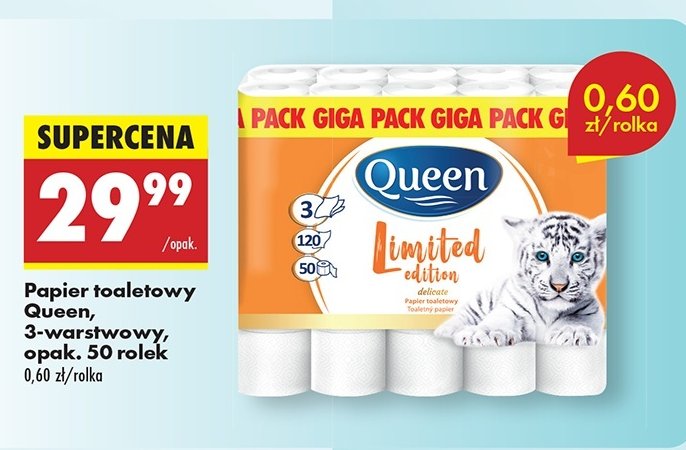 Papiero toaletowy Queen promocja