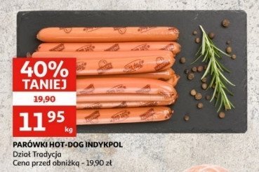 Parówki hot dog Indykpol promocja