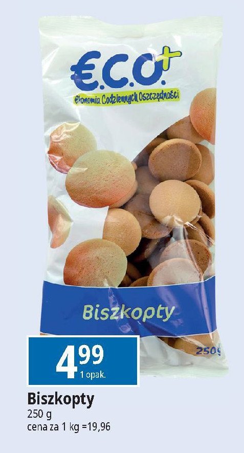 Biszkopty Eco+ promocja