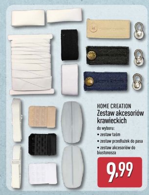 HOME CREATION Zestaw akcesoriów krawieckich promocja w Aldi