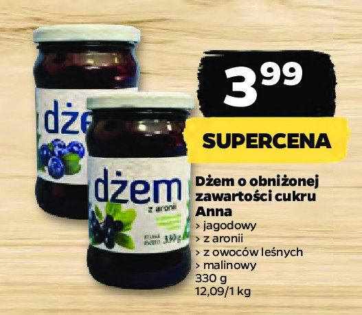Dżem z owoców leśnych promocja