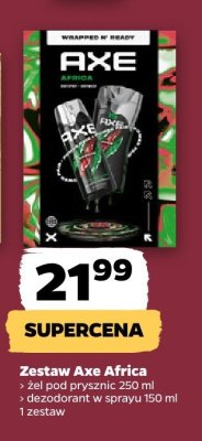 Zestaw Axe Africa promocja w Netto