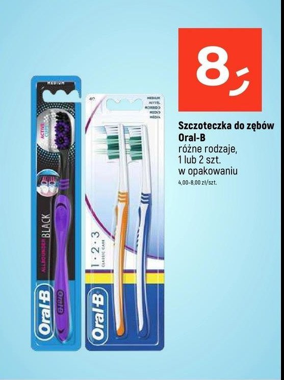 Szczoteczka do zębow Oral-b 123 promocja