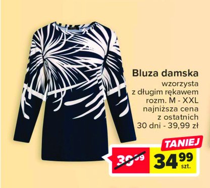 Bluza damska pluszowa m-xxl promocja